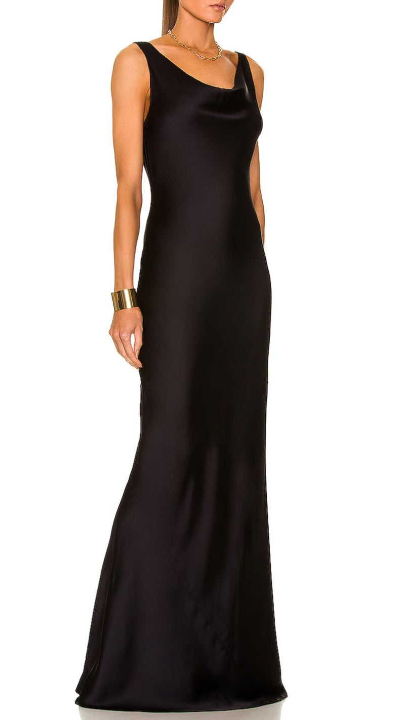 Norma Kamali Maria Gown in Black