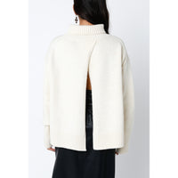 Mckenna Turtle Neck Sweater in Ivory