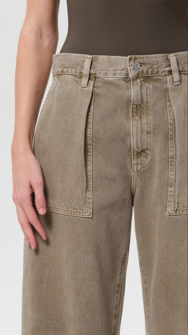 AGOLDE Sefton Pant in Cholla