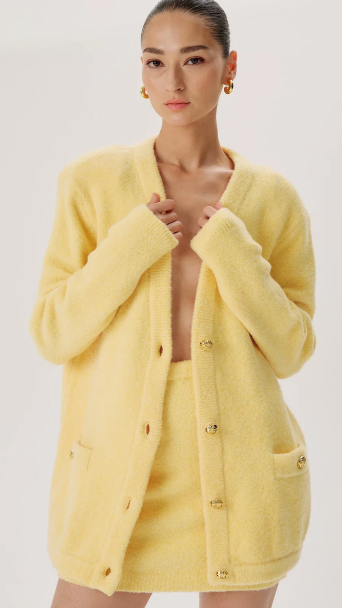 Ronny Kobo Dalyabee Sweater Skirt in Sunglow