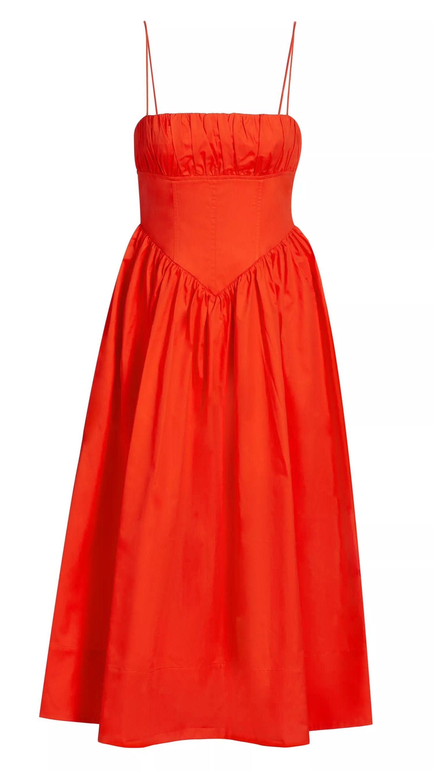 Ronny Kobo Barrett Drop Waist Dress in Red – Suite 201