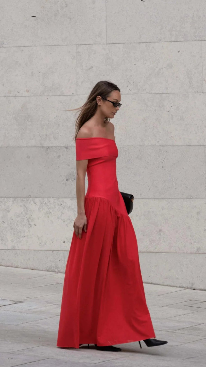 Elliatt Jesselle Asymmetrical Gown in Coral