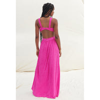 Saylor Meadow Maxi Dress in Orchid