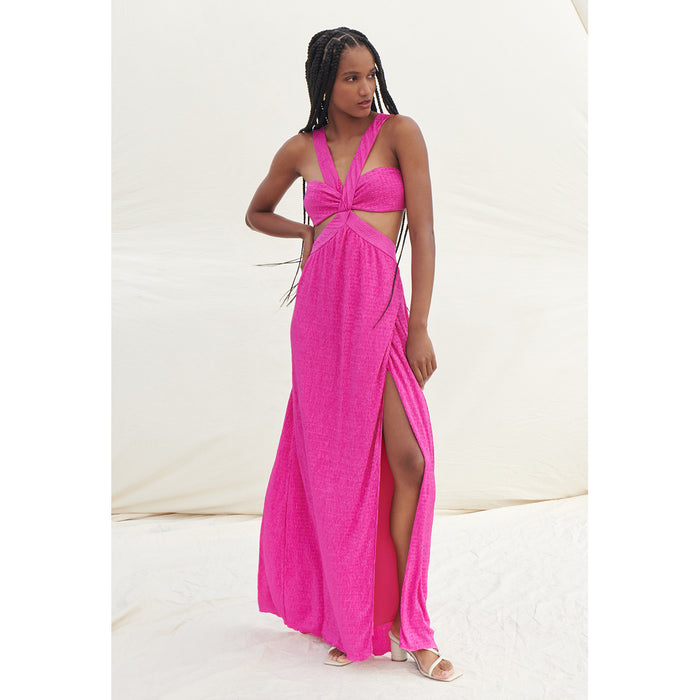 Saylor Meadow Maxi Dress in Orchid