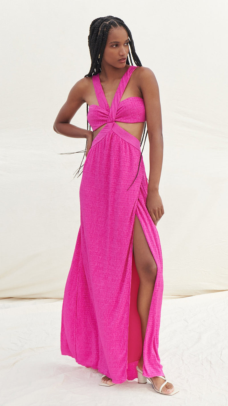 Saylor Meadow Maxi Dress in Orchid