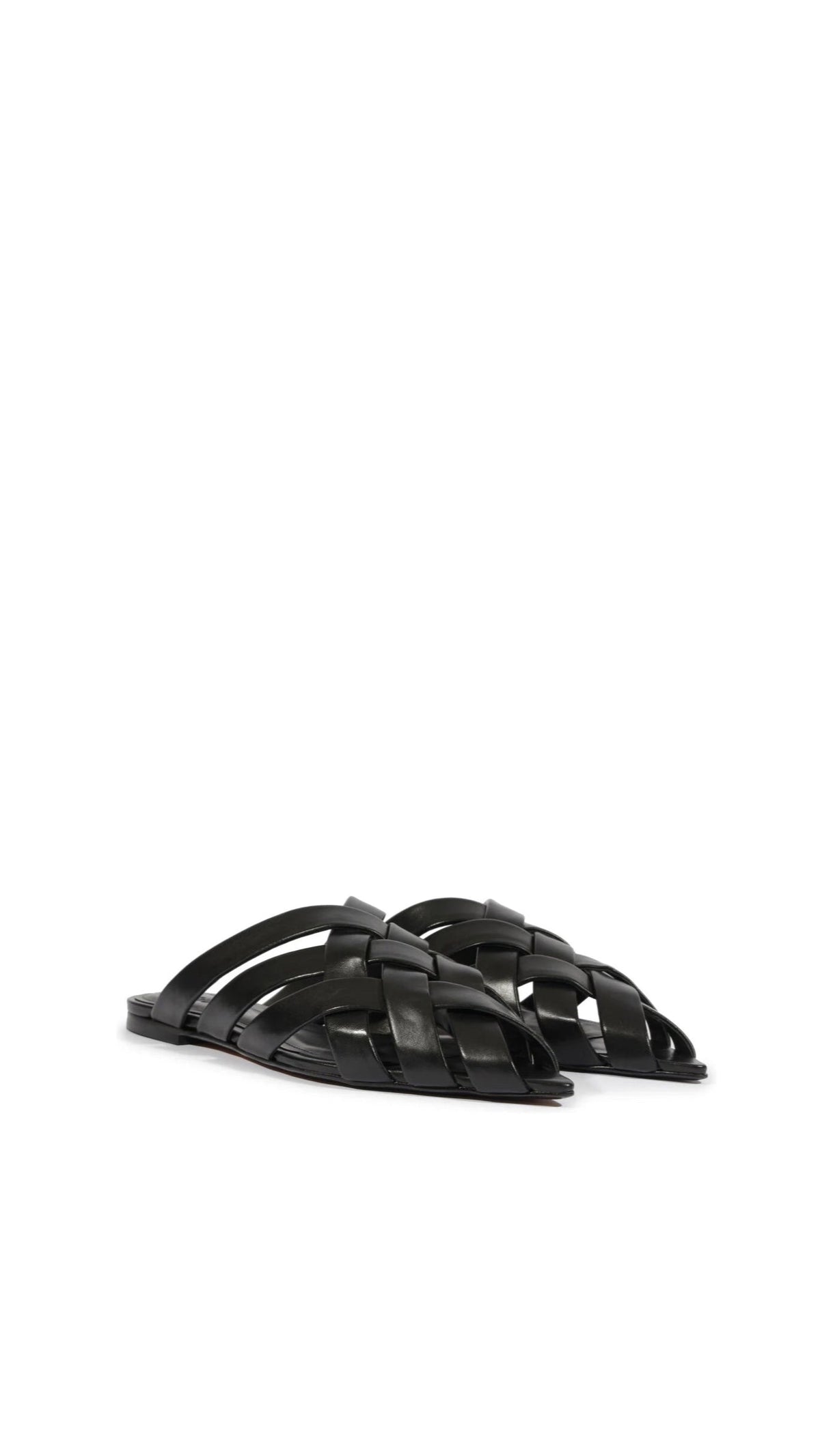 Schutz Pietra Flat in Black