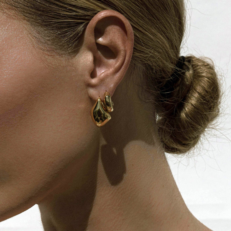 Shashi Jewelry Odyssey Hoops in Gold