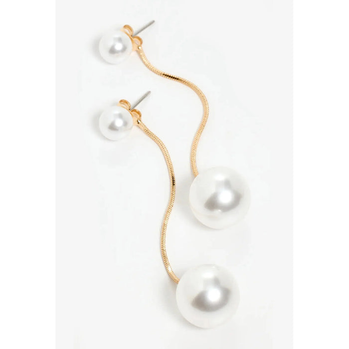 Shashi Jewelry Capucine Pearl Drop Earring in Gold