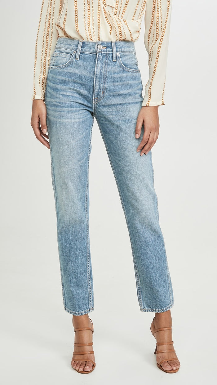 SLVRLAKE Denim Virginia Slim High Rise in Sweet Thing