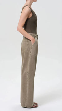 AGOLDE Sefton Pant in Cholla