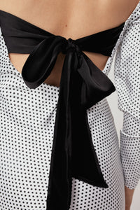 C/MEO Collective Time Flew Polka Dot Dress