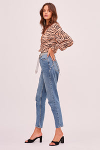 Finders Keepers Romy Tiger Top
