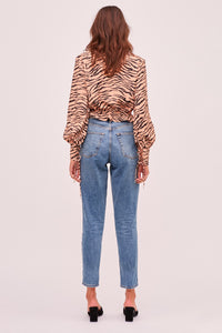 Finders Keepers Romy Tiger Top