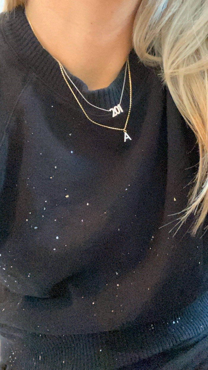 Samfa Style 201 Necklace in Rose Gold