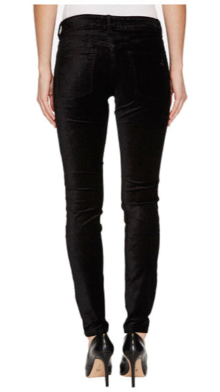 DL1961 Denim Emma Low Rise Velvet Skinny