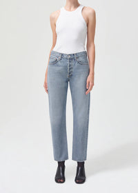 AGOLDE Denim Wyman Low Slung Straight Jean In Ratio