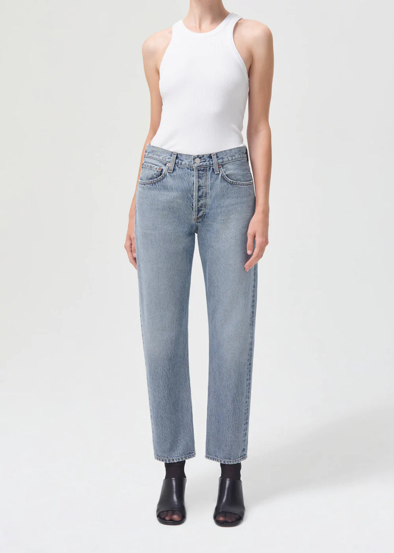 AGOLDE Denim Wyman Low Slung Straight Jean In Ratio