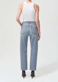 AGOLDE Denim Wyman Low Slung Straight Jean In Ratio