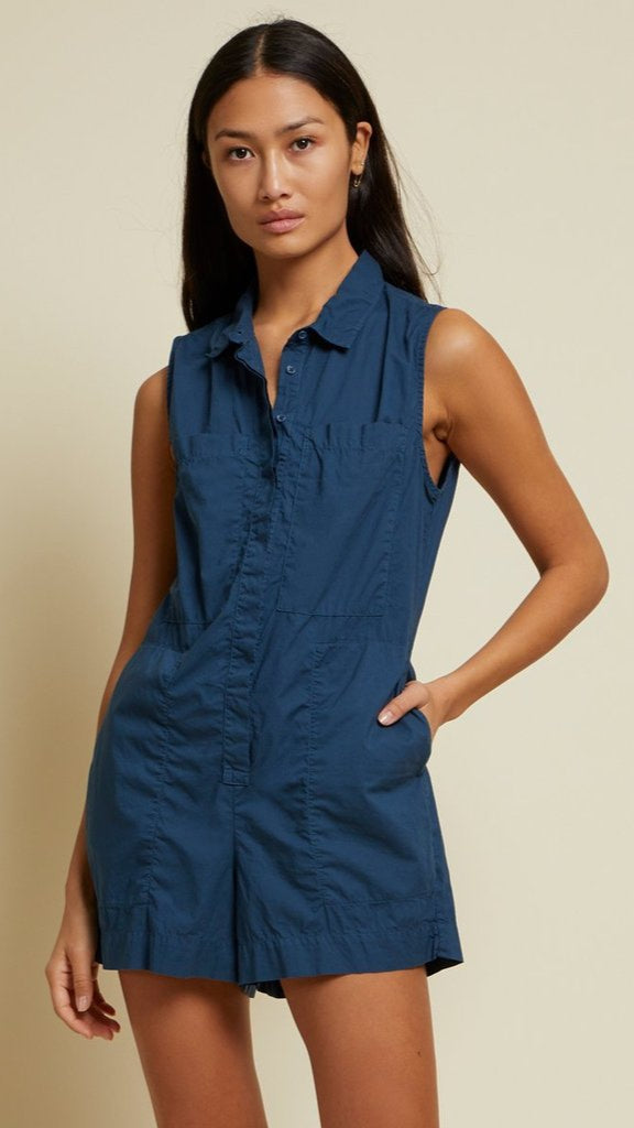 Nation LTD Bixby Romper in Navy