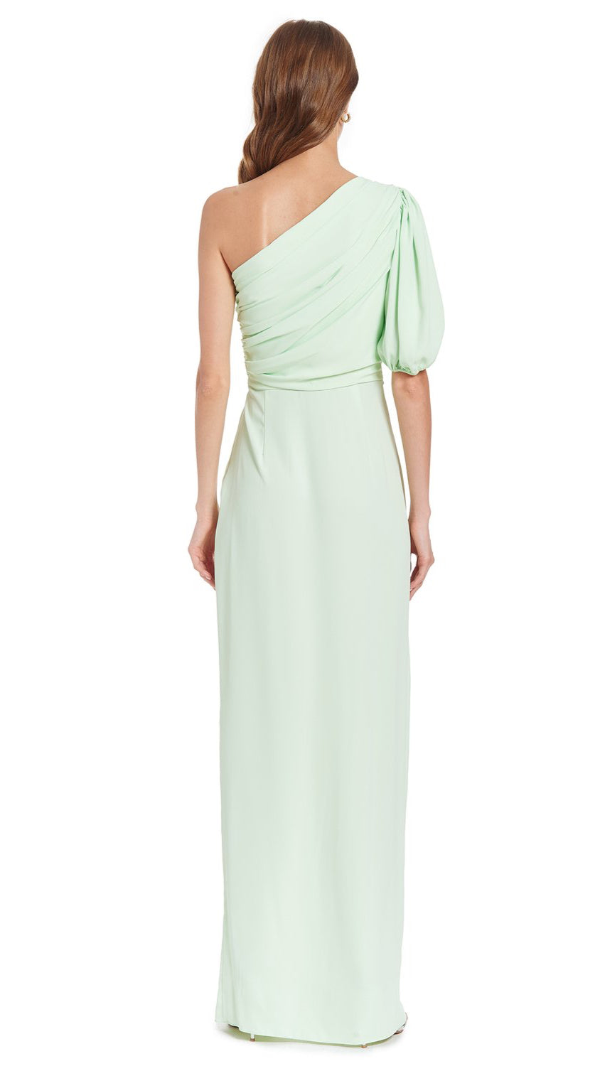 Amanda Uprichard Bexley Gown in Hypermint