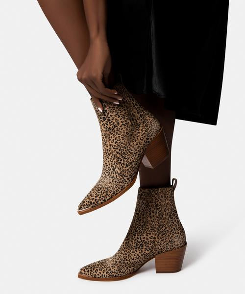 Dolce Vita Serna Leopard Booties