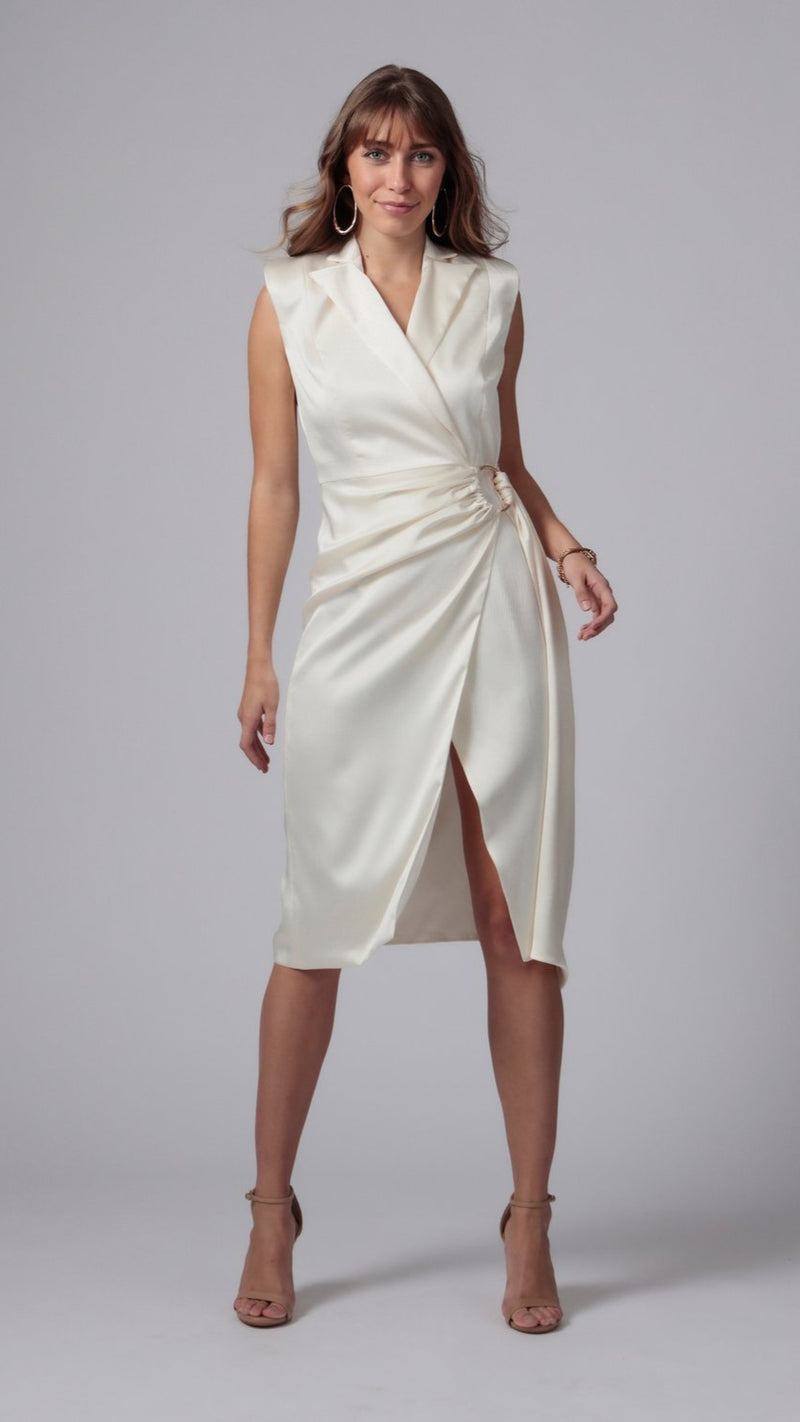 Jay Godfrey Gino Belted Midi Dress