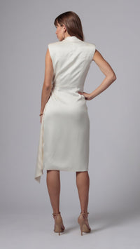 Jay Godfrey Gino Belted Midi Dress