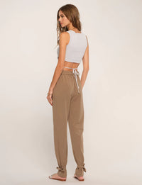 Heartloom Declan High Rise Pant in Taupe