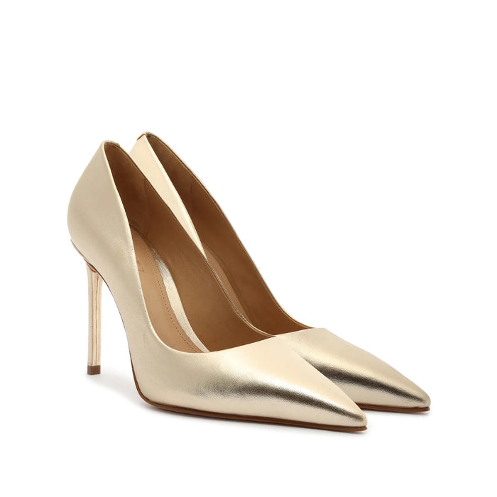 Schutz Lou Pump in Platina