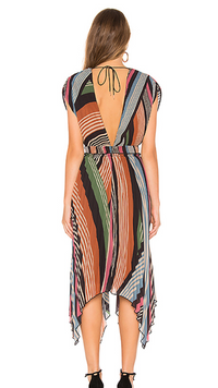 Saylor Lia Pleated Maxi Dress