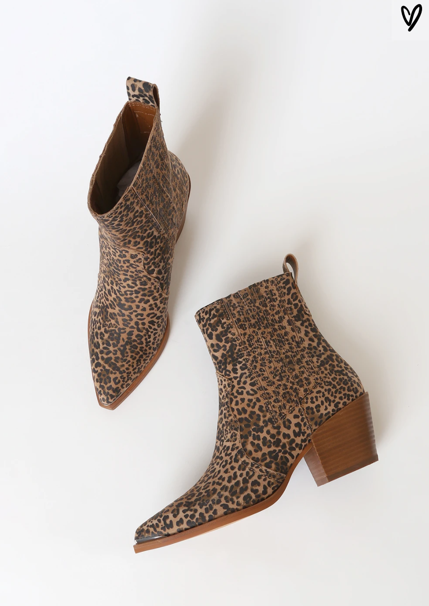 Dolce Vita Serna Leopard Booties