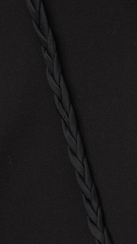 Likely Richie Braided Back Gown in Black