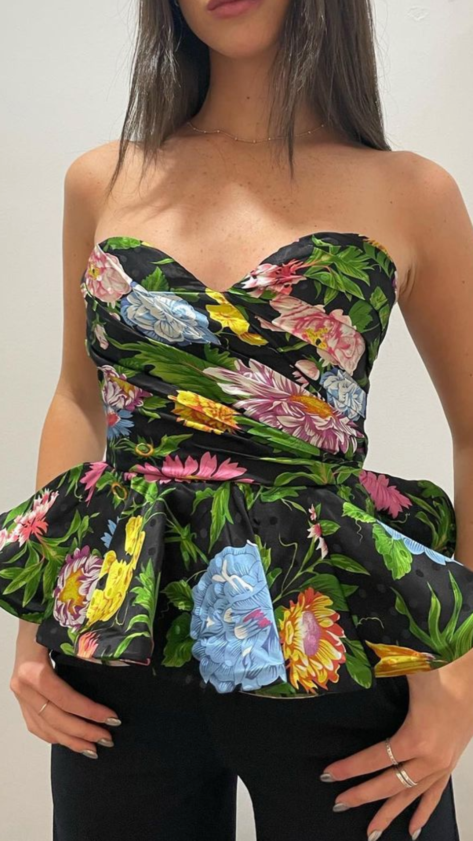 Ronny kobo shop peplum top