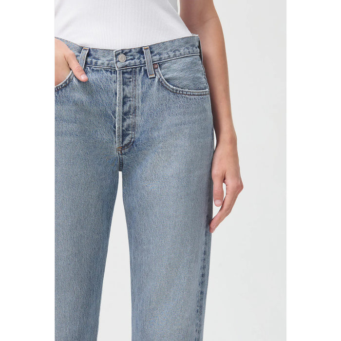 AGOLDE Denim Wyman Low Slung Straight Jean In Ratio