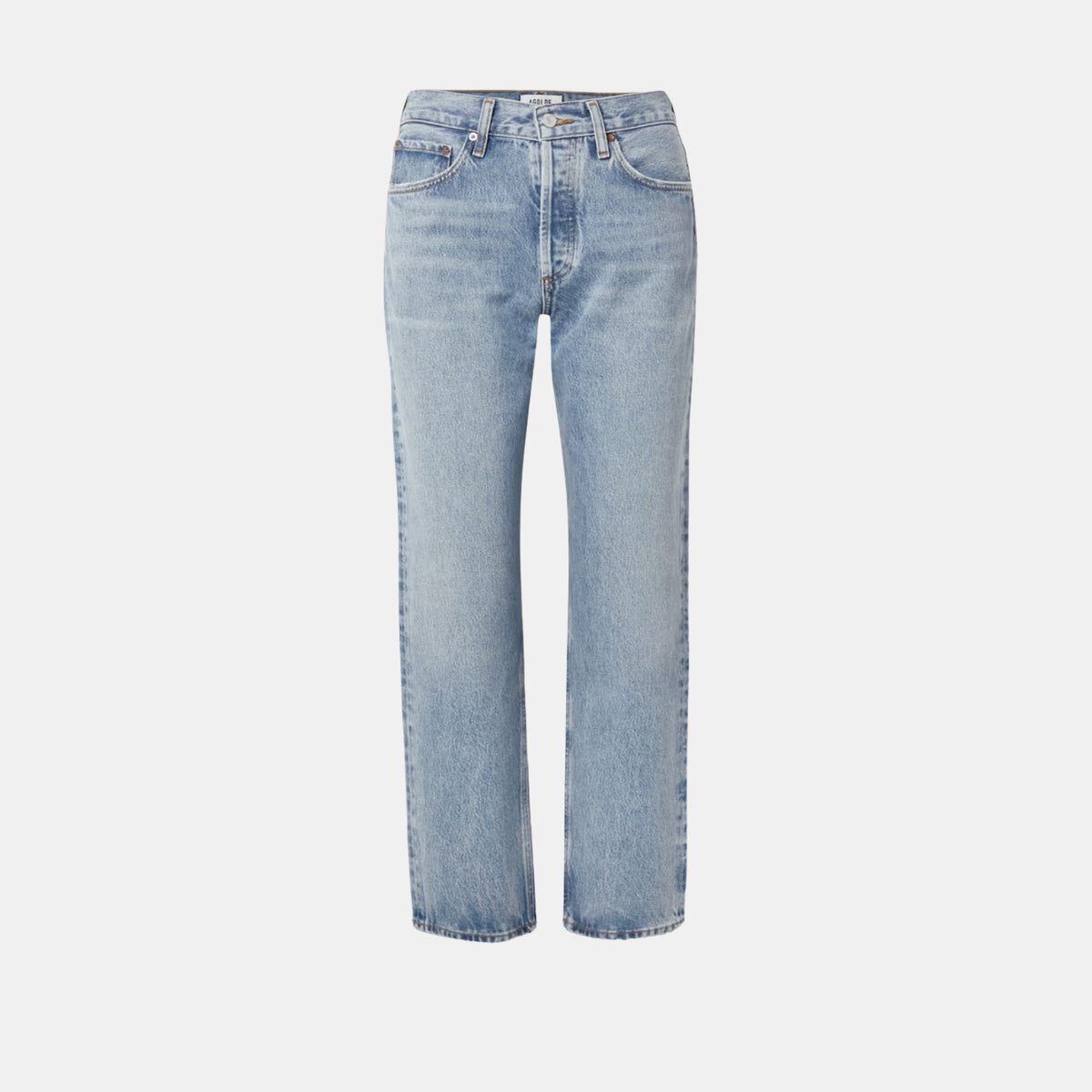 AGOLDE Denim Wyman Low Slung Straight Jean In Ratio