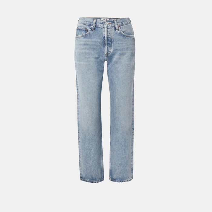 AGOLDE Denim Wyman Low Slung Straight Jean In Ratio