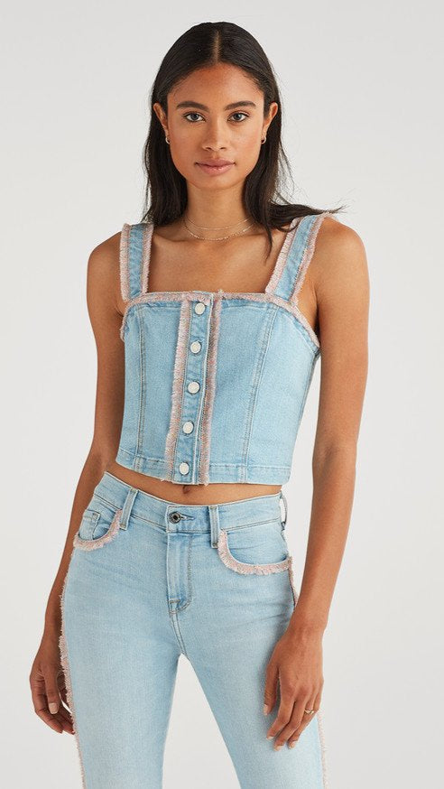 7 For All Mankind Bustier Top