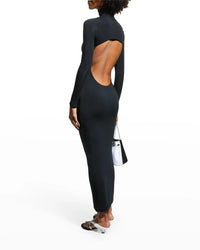 Ser.o.ya Dani Long Sleeve Choker Dress in Black