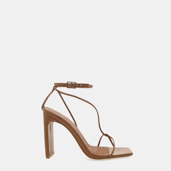Billini The Block Sandal by Rozalia Russian in Toffee