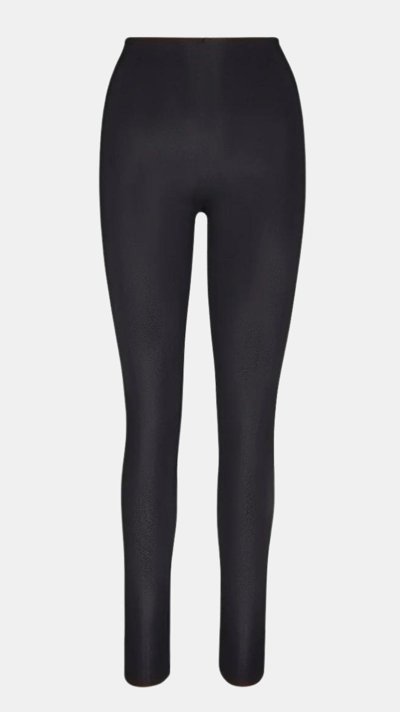 Commando Classic Control Cotton High Waisted Legging in Black