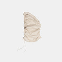 Deluc. San Remo Faux Leather One Shoulder Top Pearl