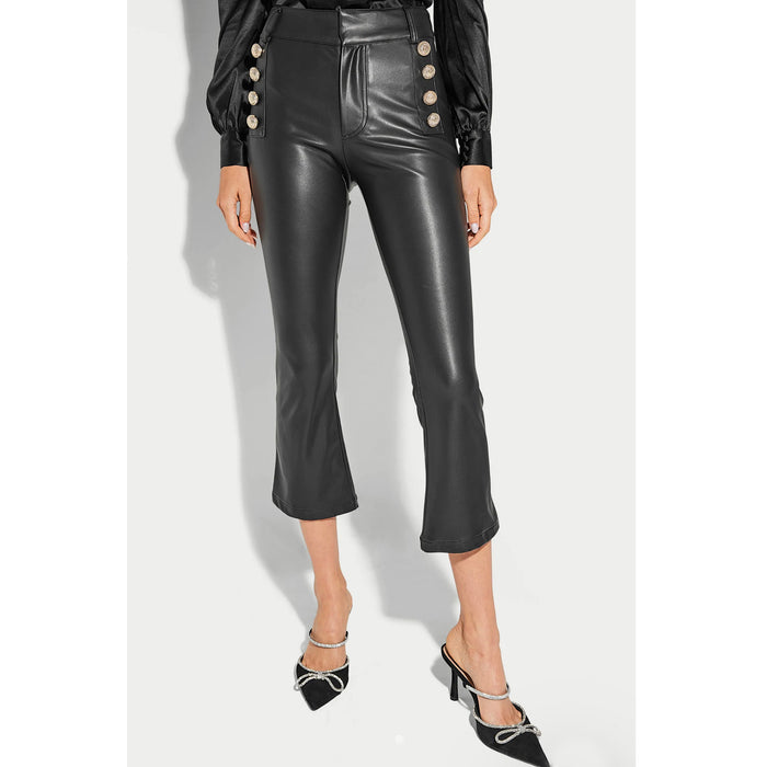 Generation Love Amirah Faux Leather Pant in Black