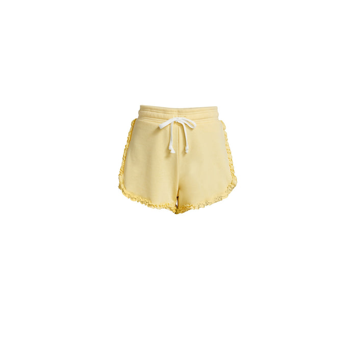Generation Love Cici Ruffle Shorts in Light Yellow