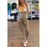 Heartloom Declan High Rise Pant in Taupe