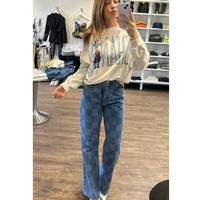 DAYDREAMER Shania Boots Oversized Crew