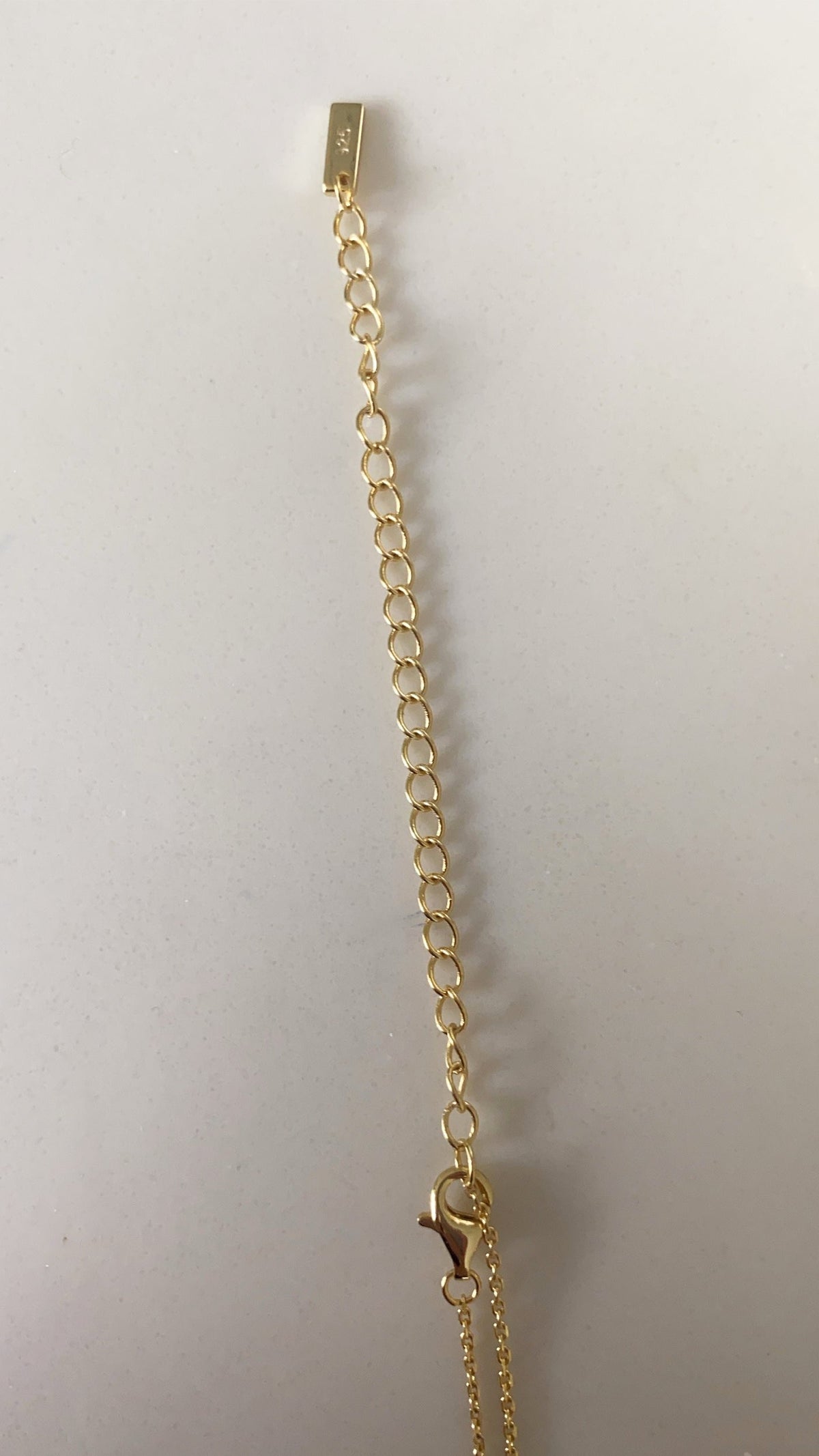 Suite201 Initial Diamond Necklace in Gold