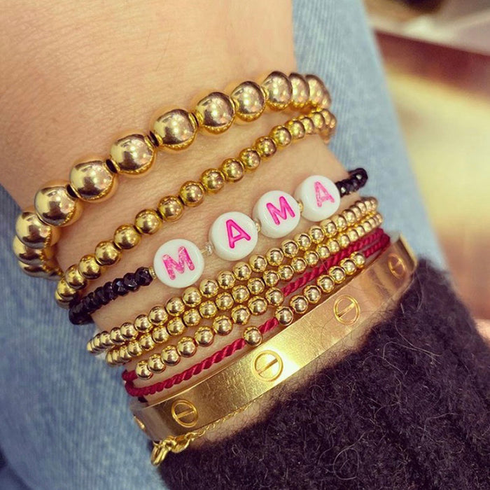 Beaded Mama Bracelet