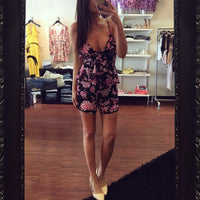 Jay Godfrey Flemming Floral Romper
