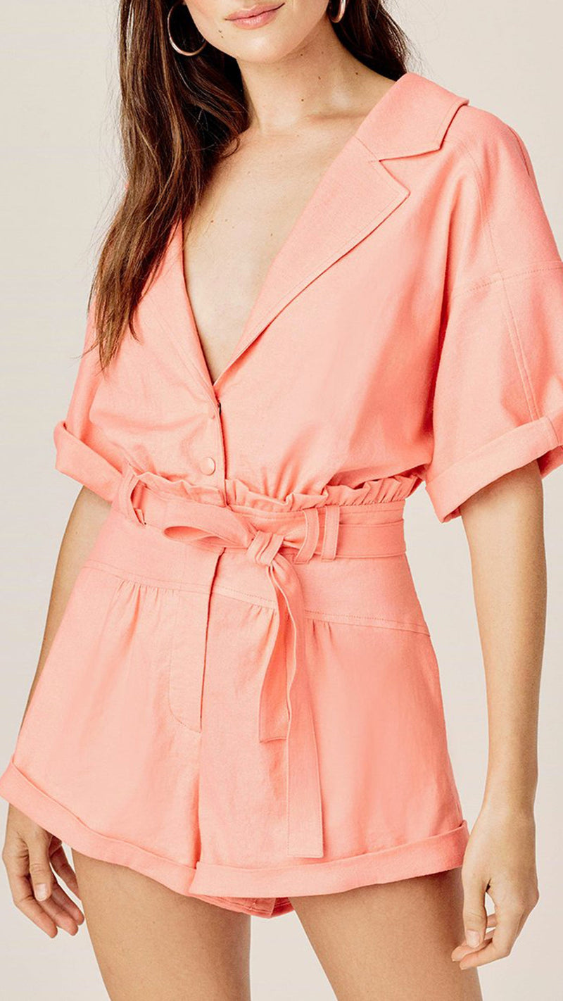 For Love & Lemons Millie Romper