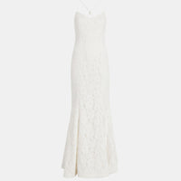 Likely Sardo Lace Gown in White